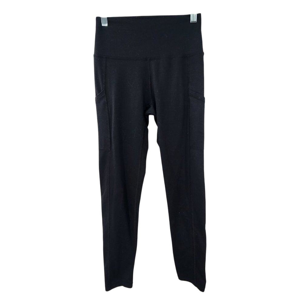 AERIE Black Skinny Workout Athletic Leggings Womens Size Small S